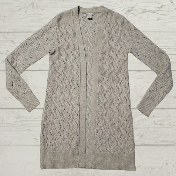 Sincerely Jules Long Oatmeal Cardigan - Picture 2 of 7